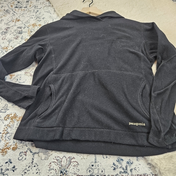 Patagonia Black Hoodie Women Medium - Picture 2 of 7